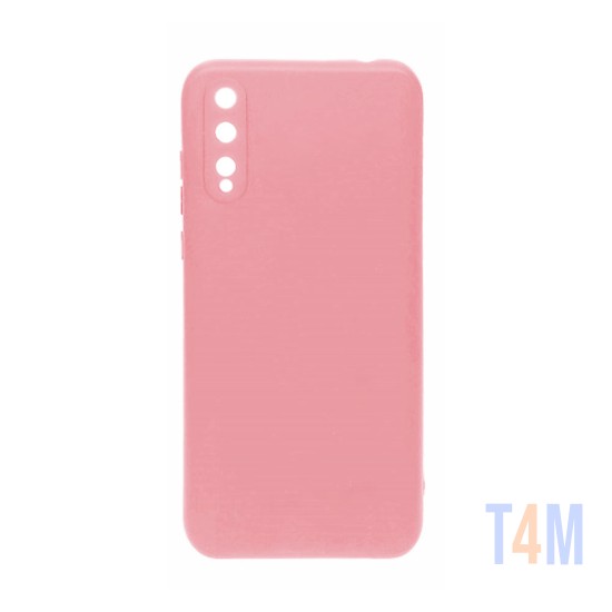 Capa de Silicone para Huawei Y8p 2020/P Smart S Rosa